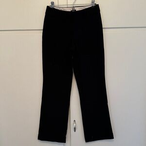 LIKE NEW LOFT Black Tailored Pants Trousers Work Julie Style
